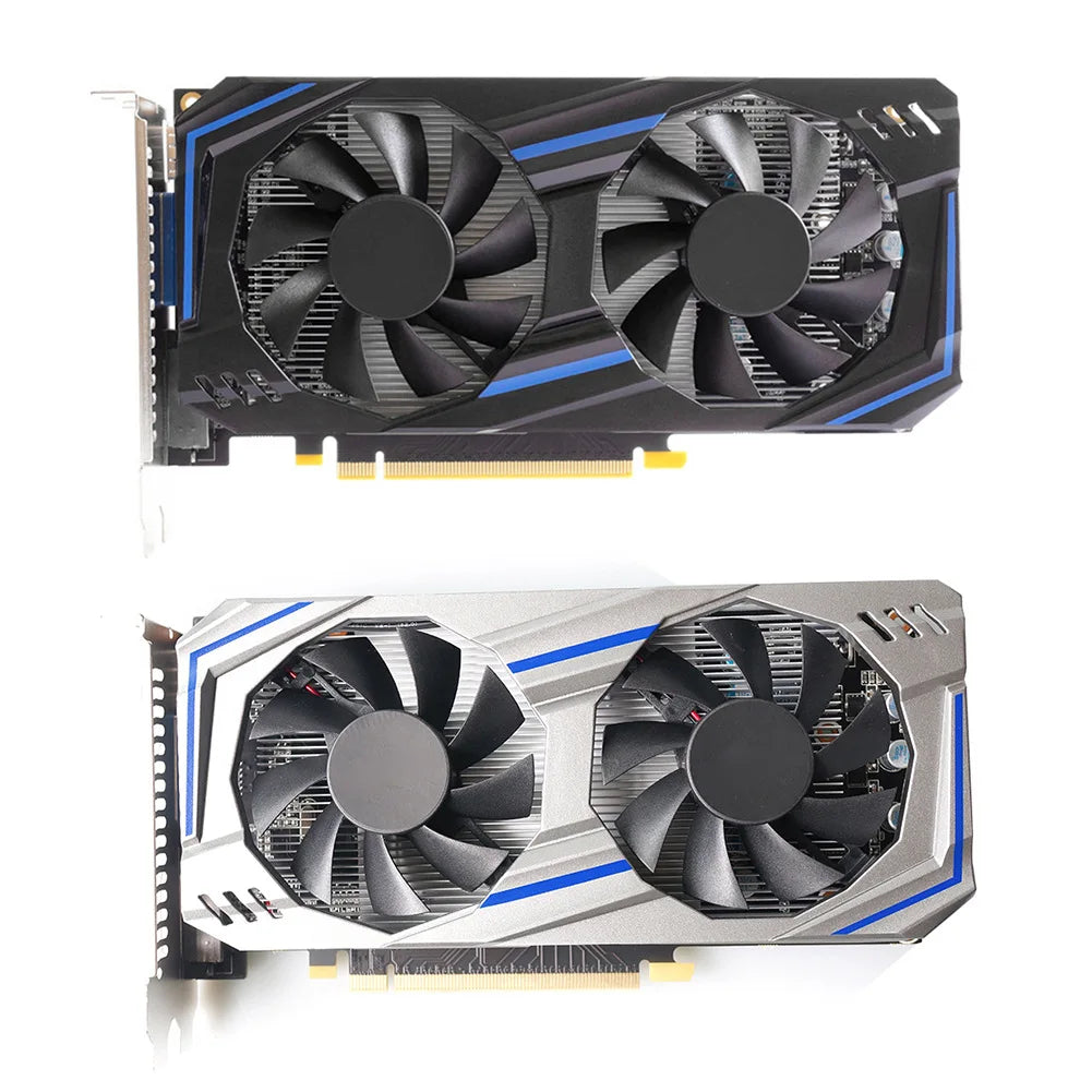 New for GTX 550Ti 6GB GDDR5 128-bit PCI Express 3.0 /VGA/DVI Ports Fan Desktop Graphics Card DirectX 12 3400MHz 28nm